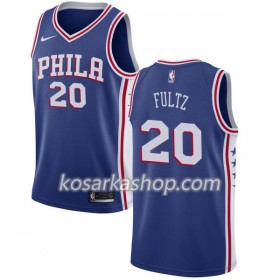Dres Philadelphia 76ers Markelle Fultz 20 Nike 2017-18 Plava Swingman